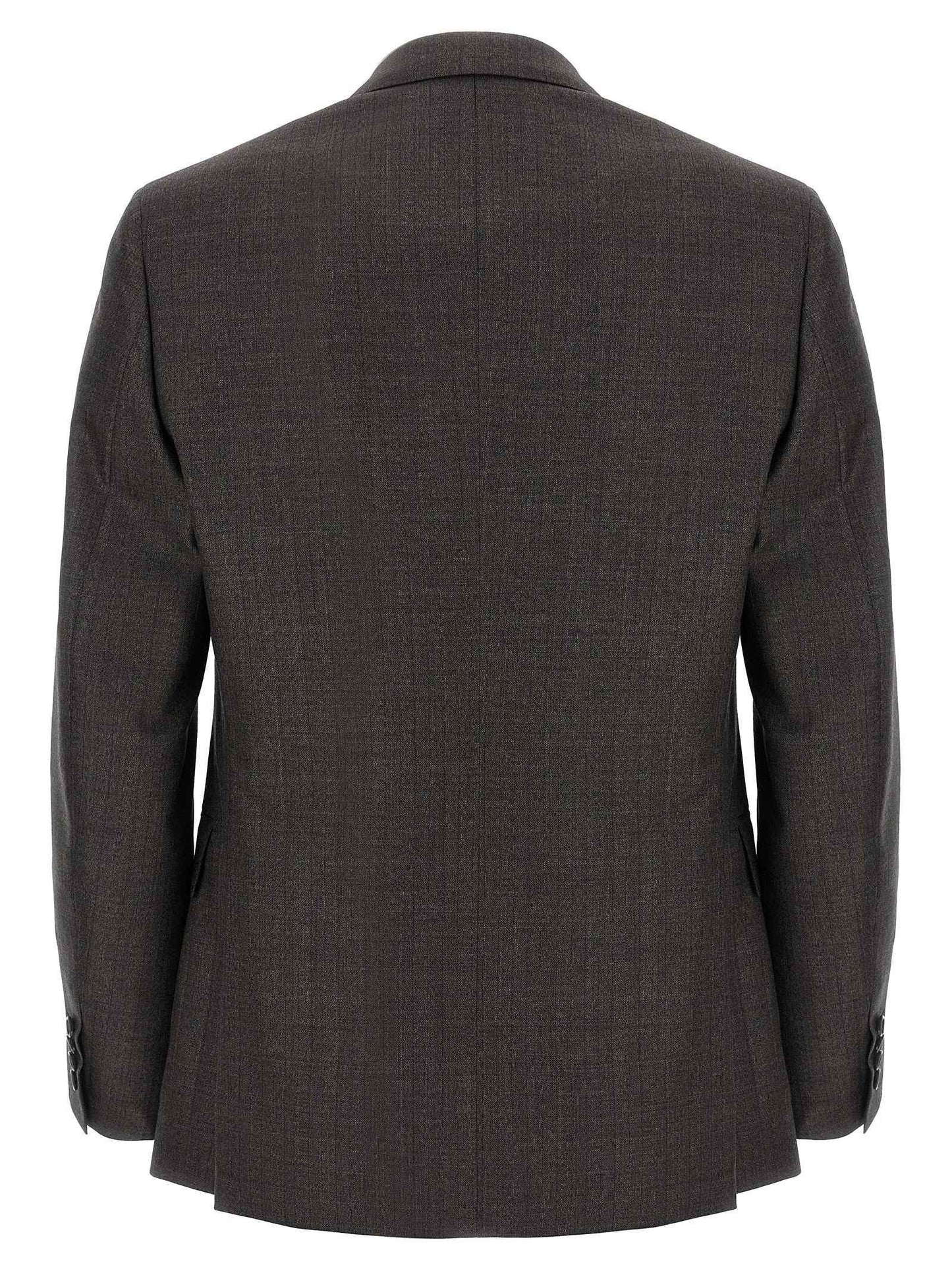 Brown Wool Blazer