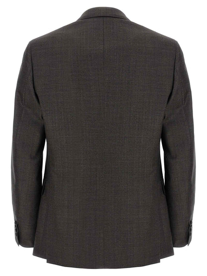 Brown Wool Blazer