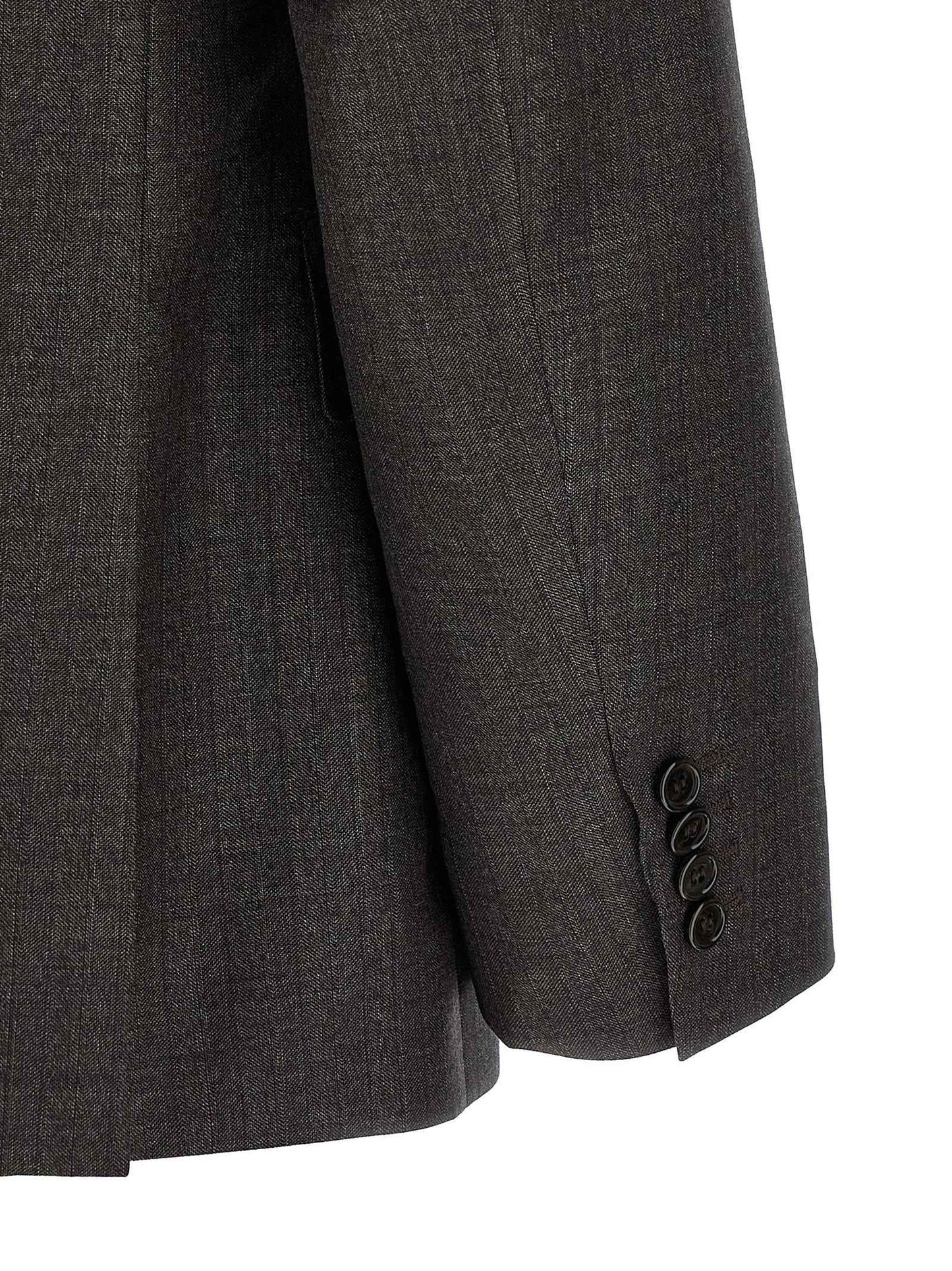 Brown Wool Blazer