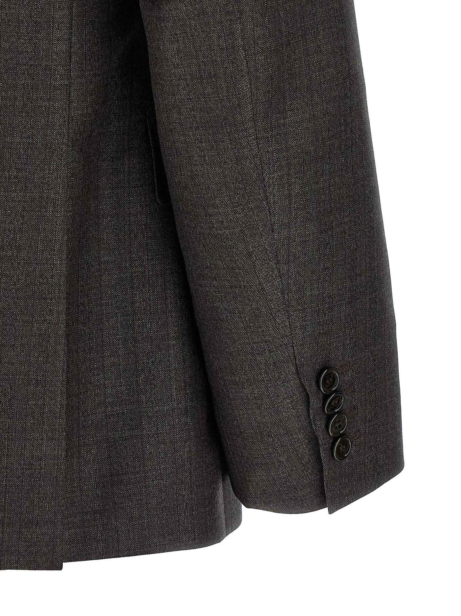 Brown Wool Blazer