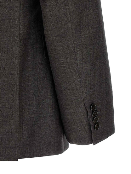 Brown Wool Blazer