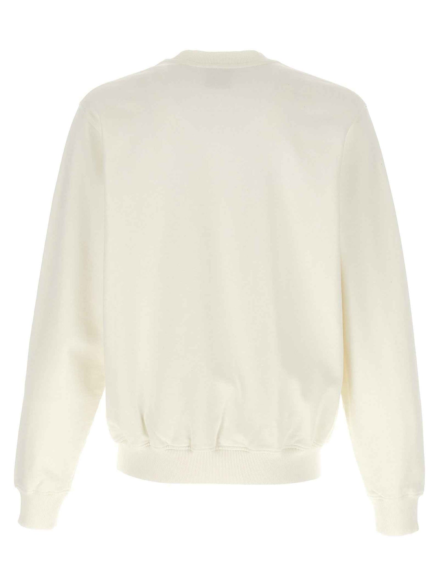 White Cotton Sweatshirt