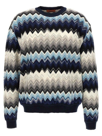 Multicolor Wool Cardigan