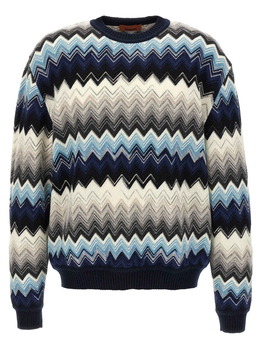 Multicolor Wool Cardigan