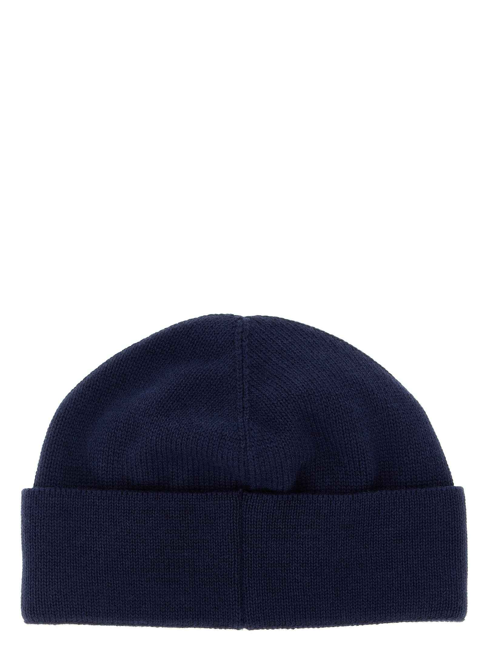 Blue Cotton Beanie