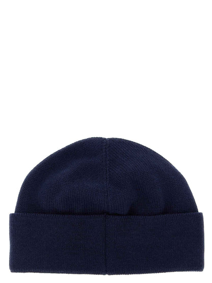 Blue Cotton Beanie