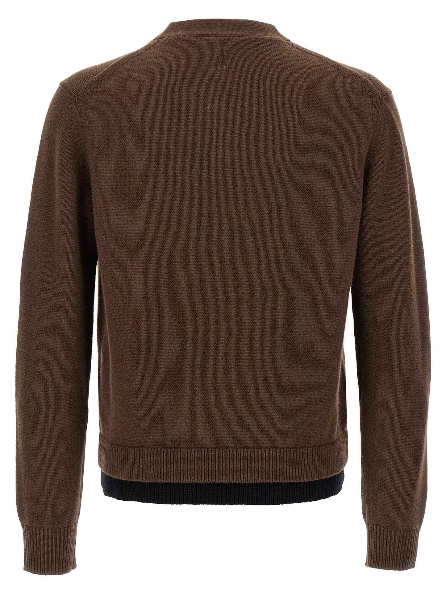 Brown Wool Cardigan