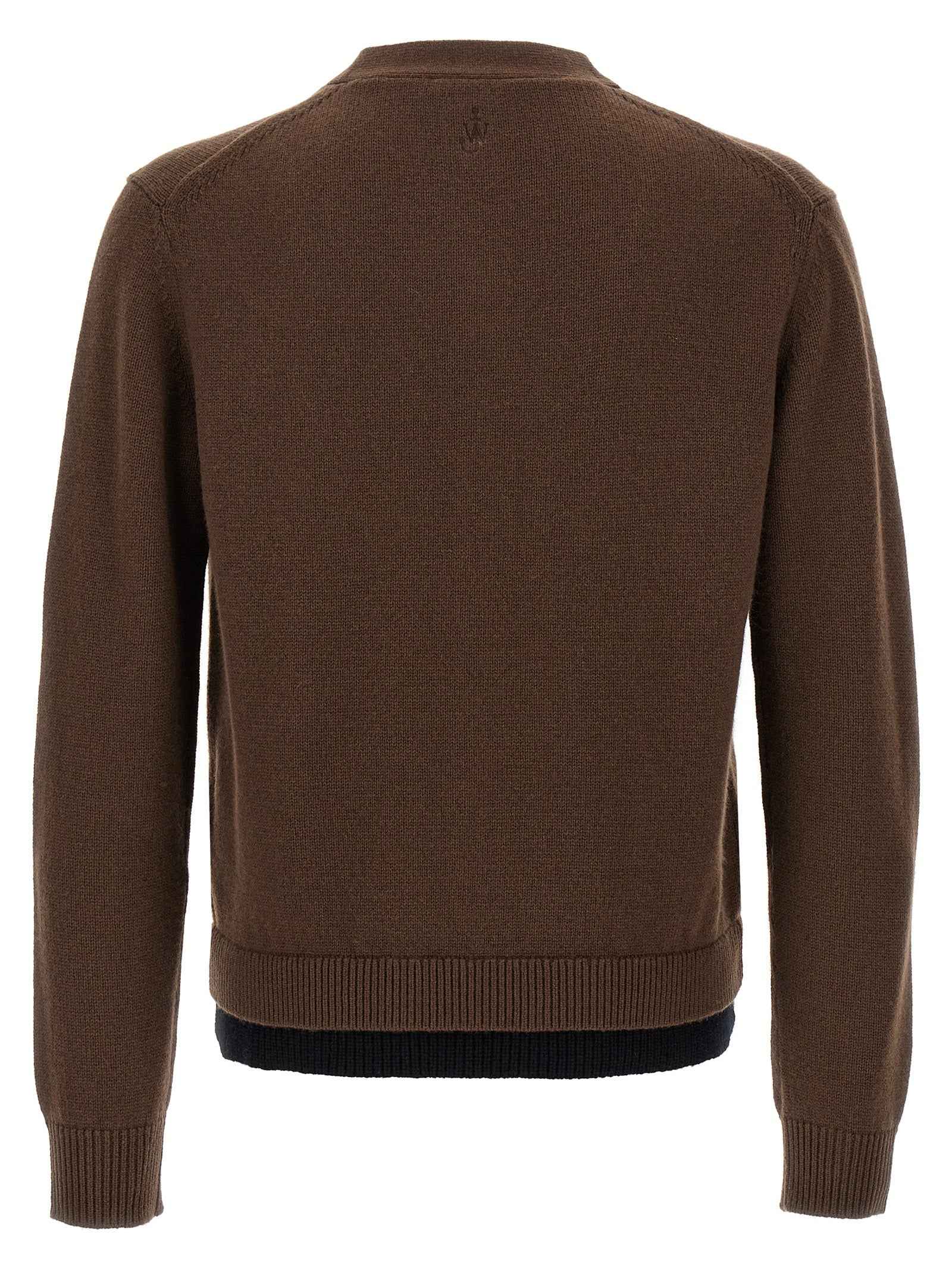 Brown Wool Cardigan