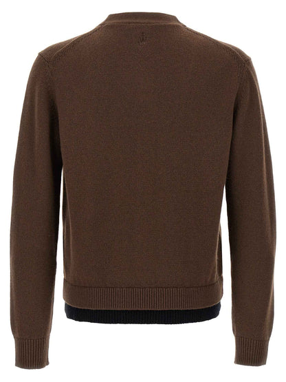 Brown Wool Cardigan