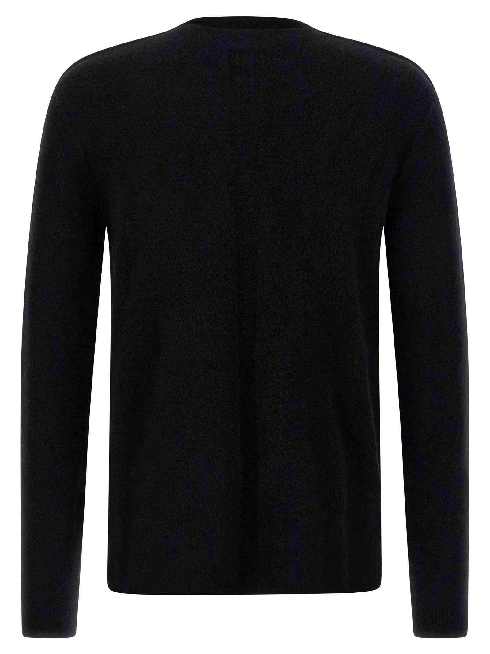 Black Wool Cardigan