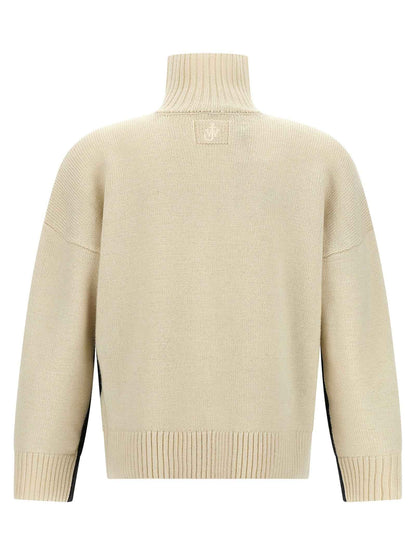 Gray Elastane Cardigan