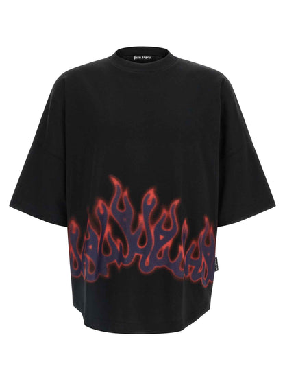 Black Cotton T-Shirt