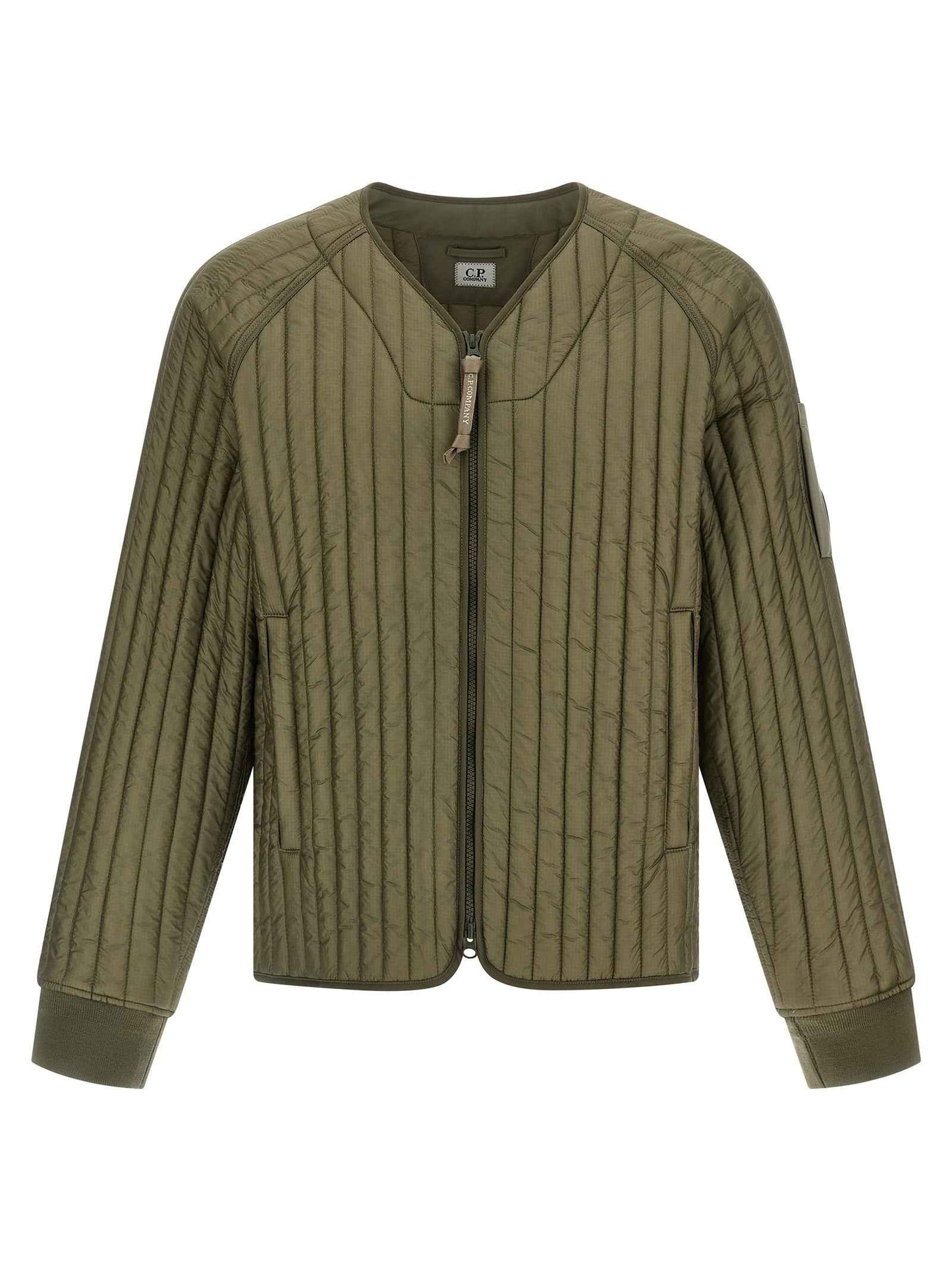 Bicolor Polyester Shell Jacket
