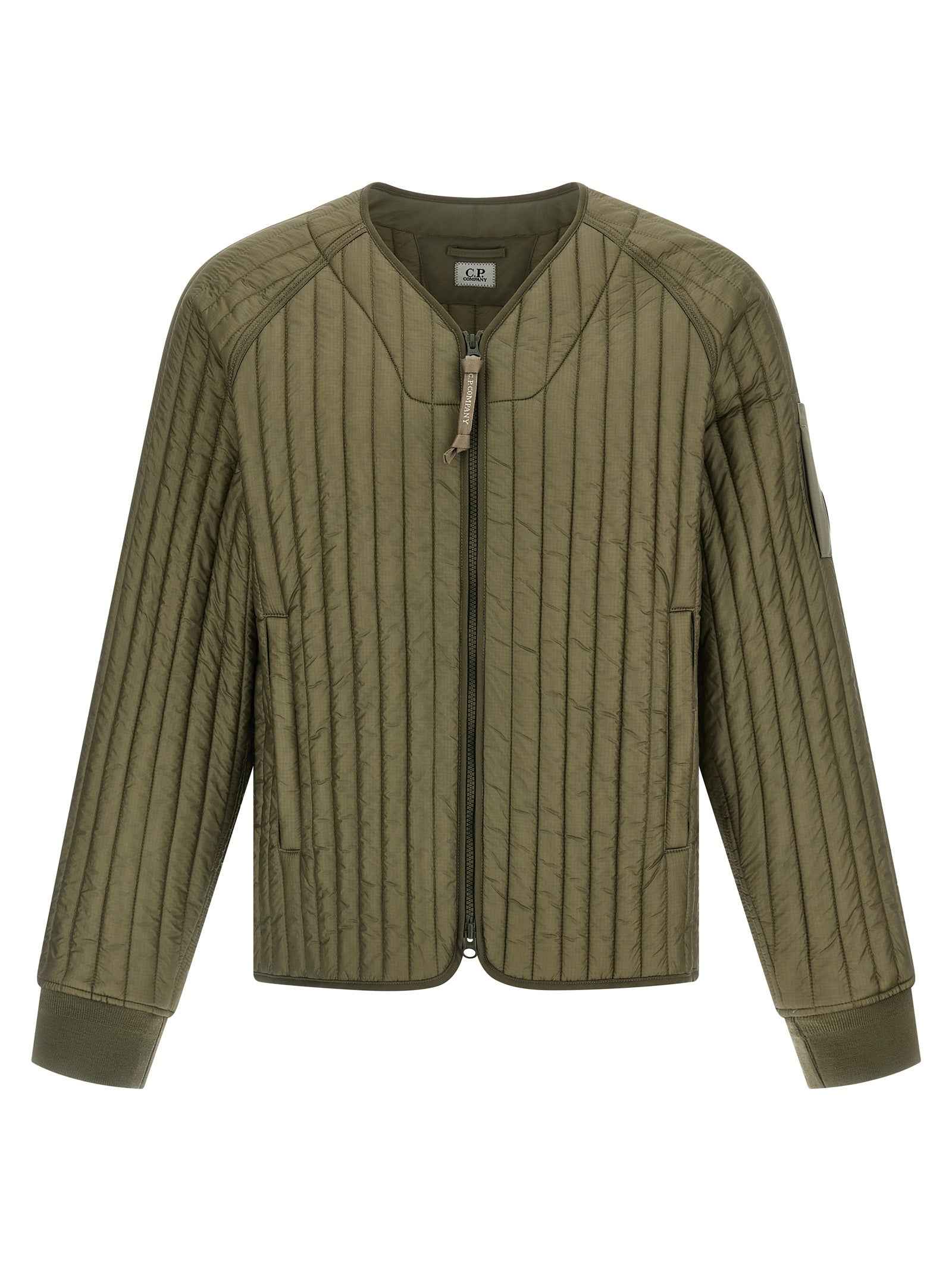 Bicolor Polyester Shell Jacket