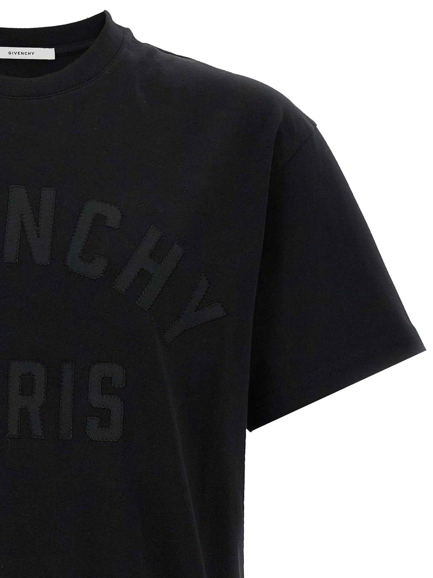 Black Cotton T-Shirt