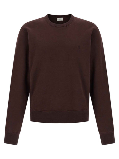 Bordeaux Cotton Sweatshirt
