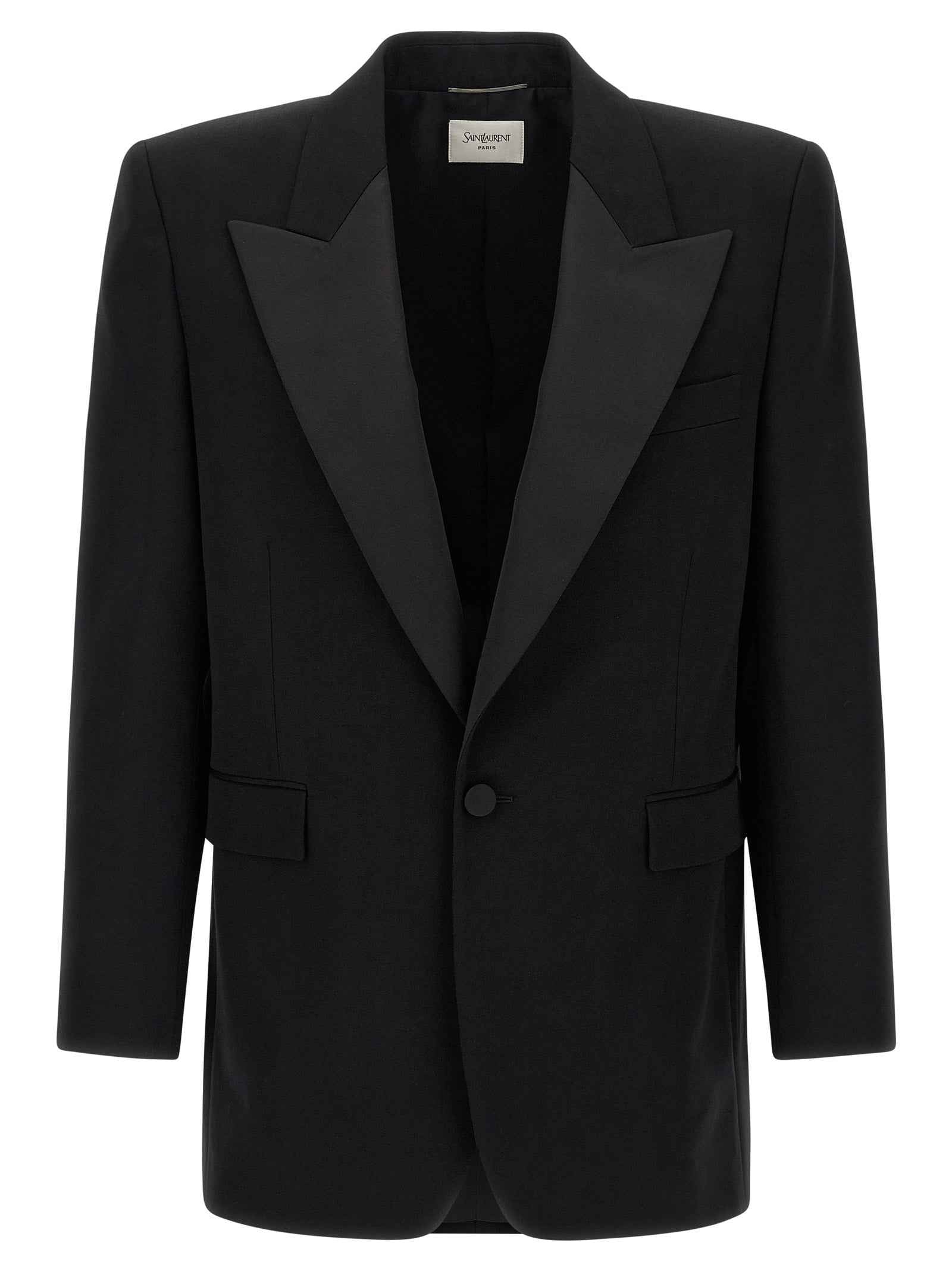 Black Wool Blazer