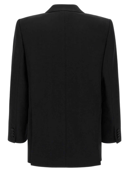 Black Wool Blazer
