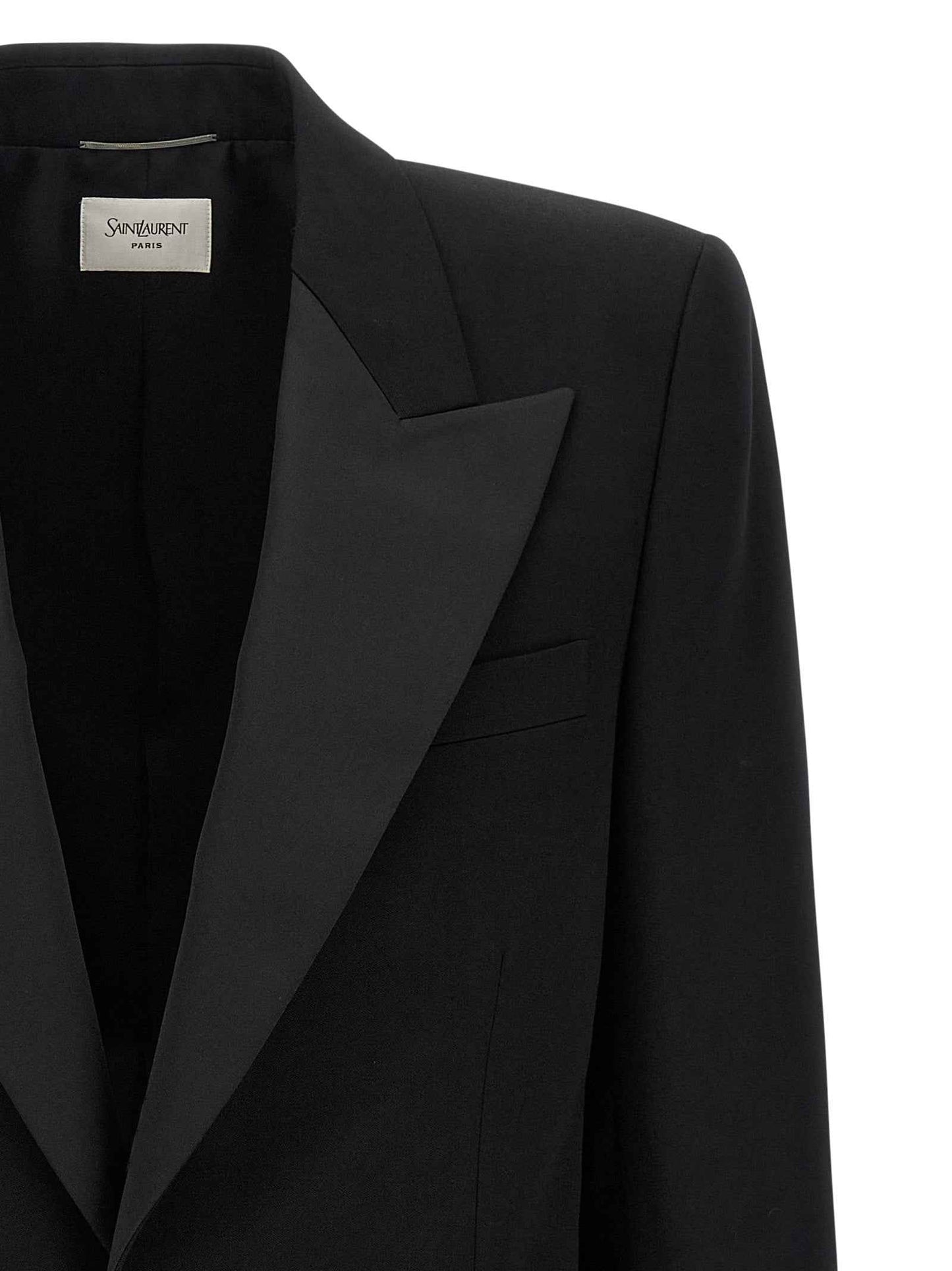 Black Wool Blazer