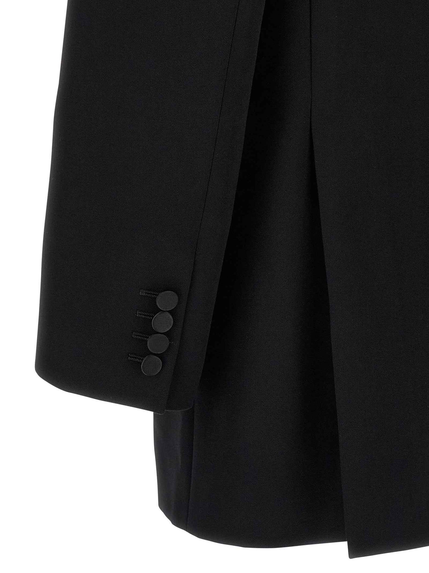 Black Wool Blazer