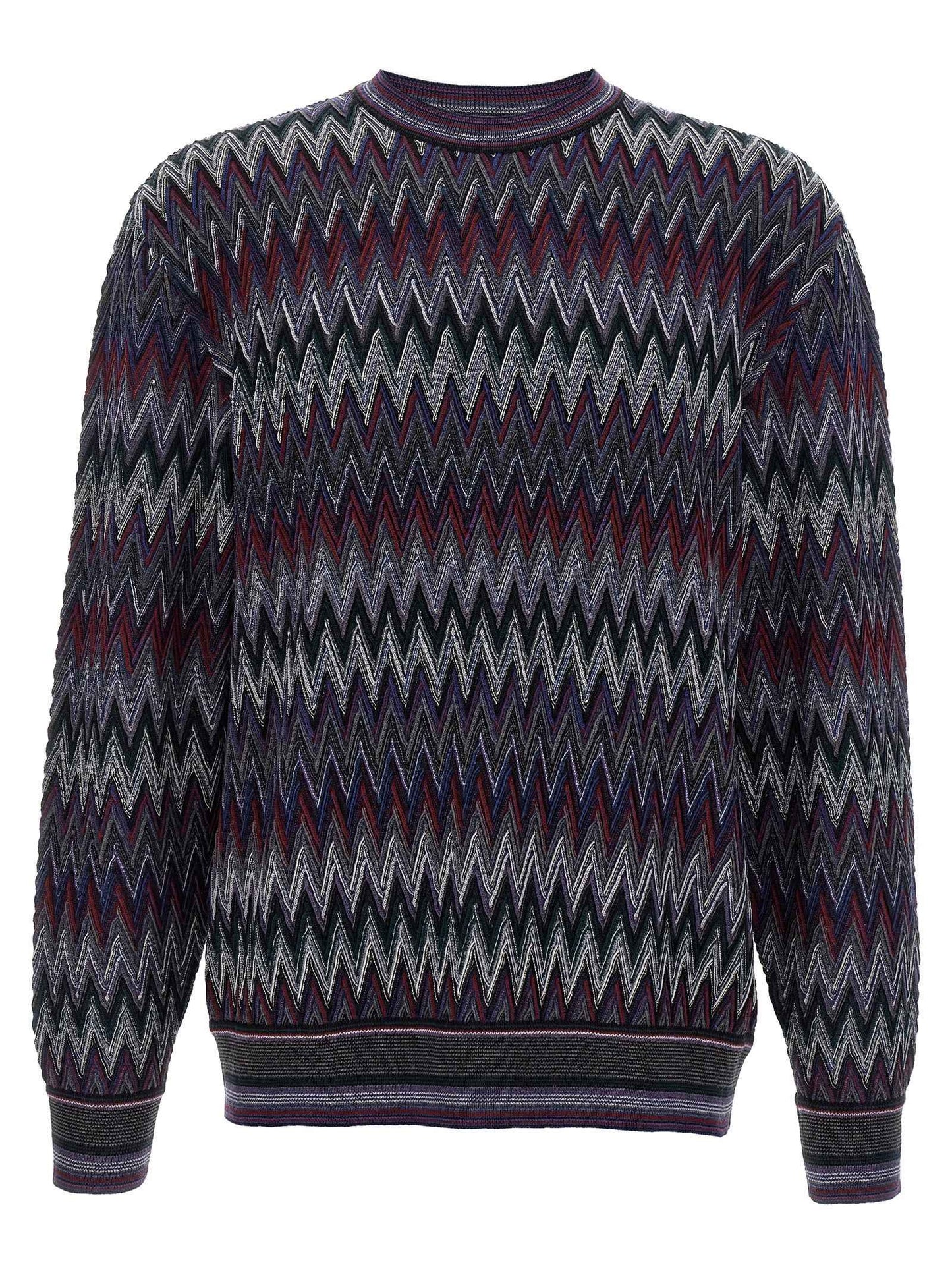Blue Wool Cardigan