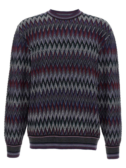 Blue Wool Cardigan