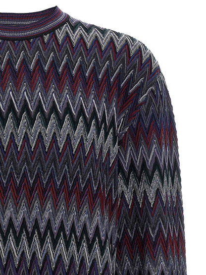 Blue Wool Cardigan