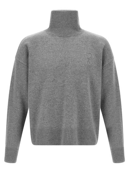 Gray Wool Cardigan