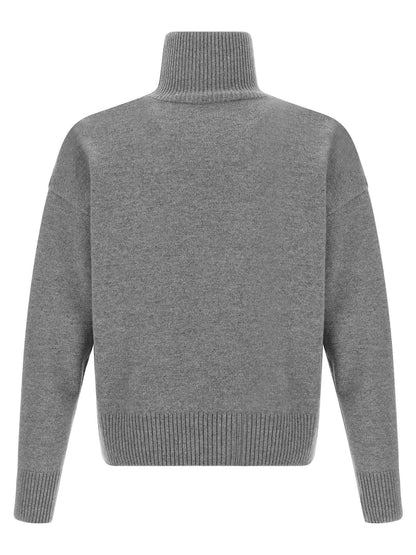Gray Wool Cardigan