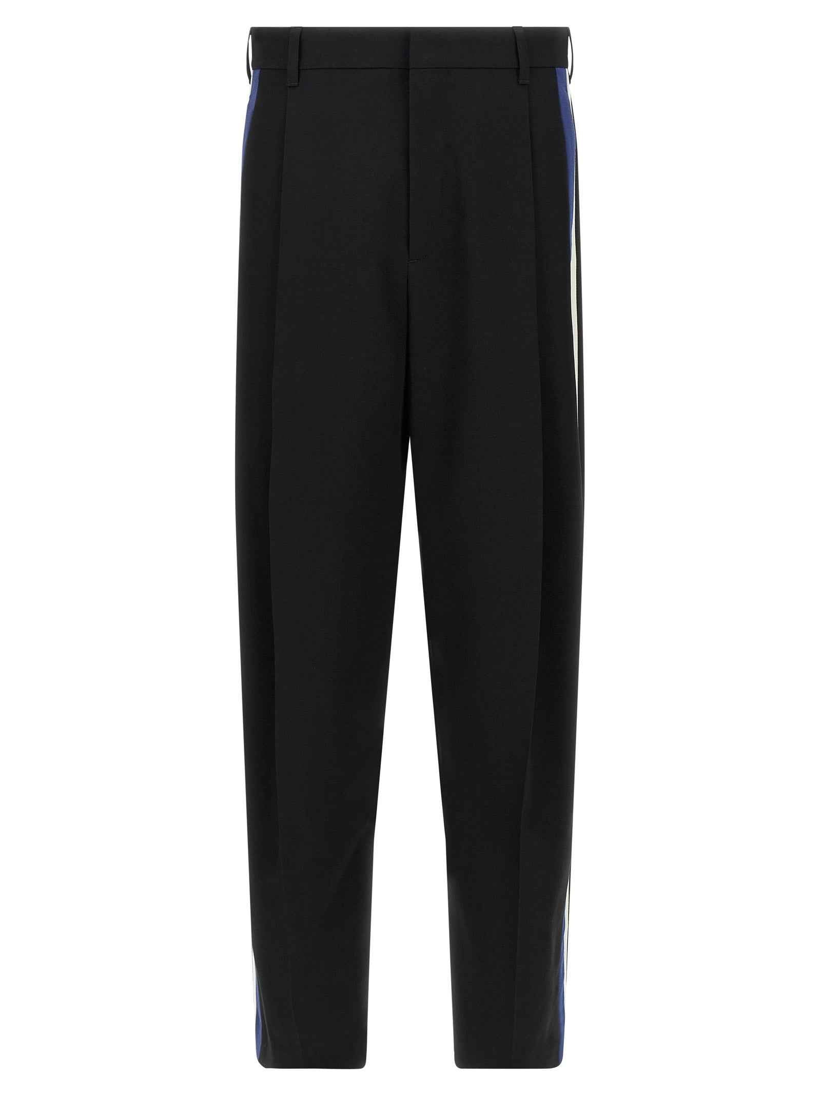 Black Virgin Wool Dress Pants