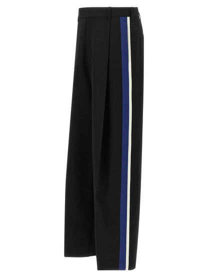 Black Virgin Wool Dress Pants