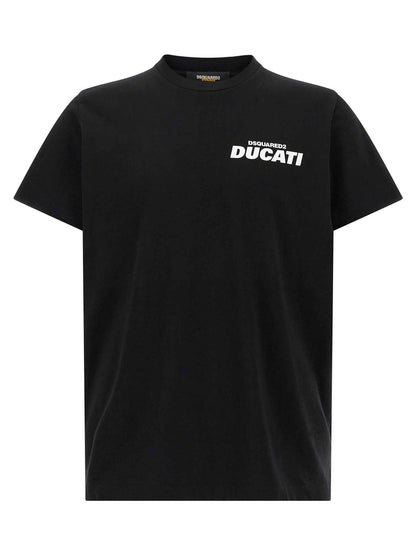 Bicolor Cotton T-Shirt