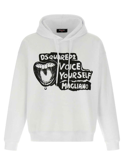 Bicolor Cotton Sweatshirt