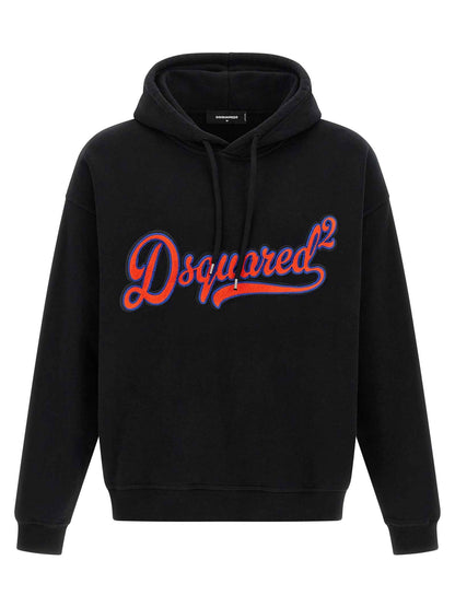Black Cotton Sweatshirt