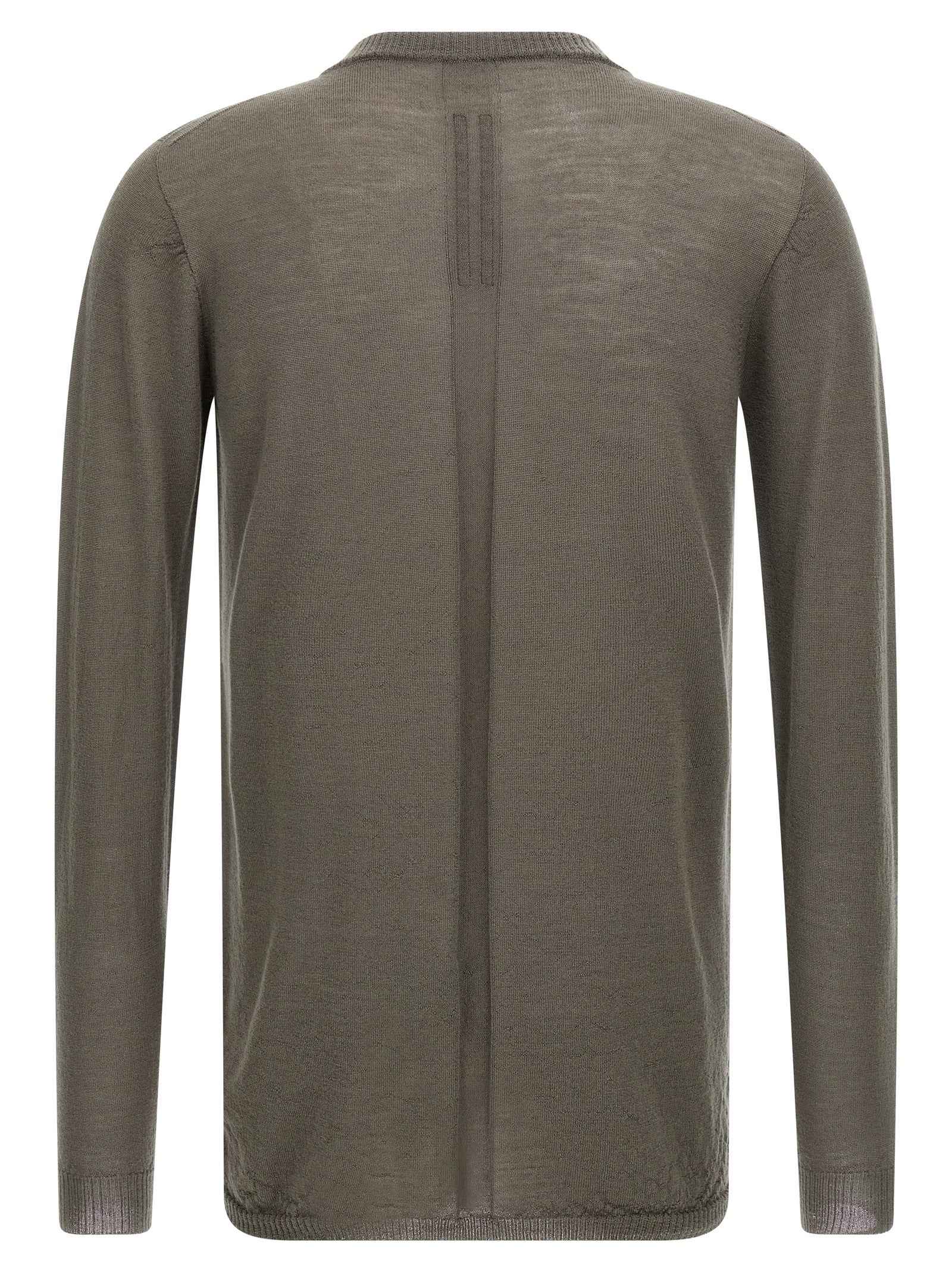 Gray Wool Cardigan
