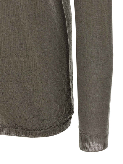 Gray Wool Cardigan
