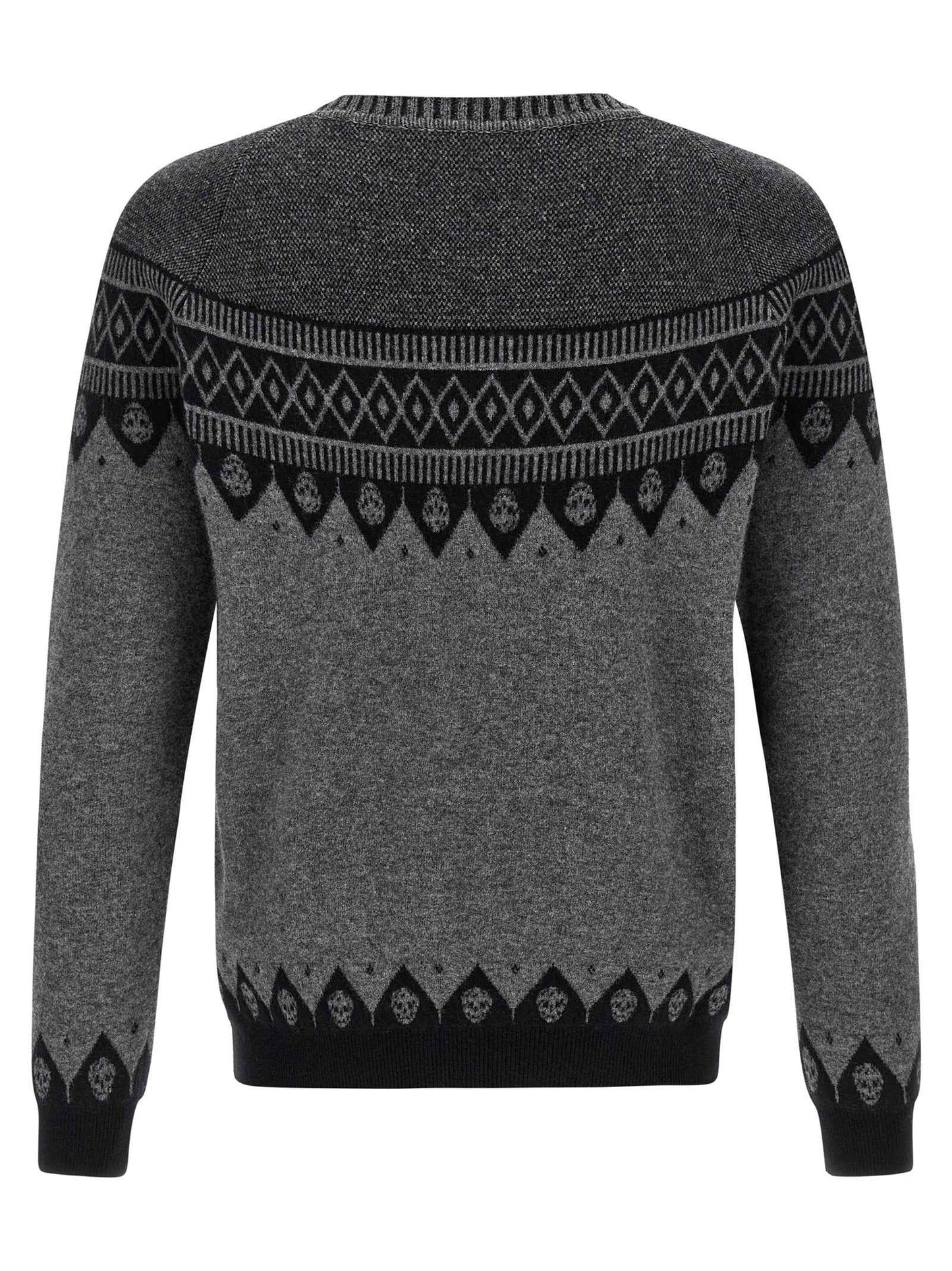 Gray Wool Cardigan