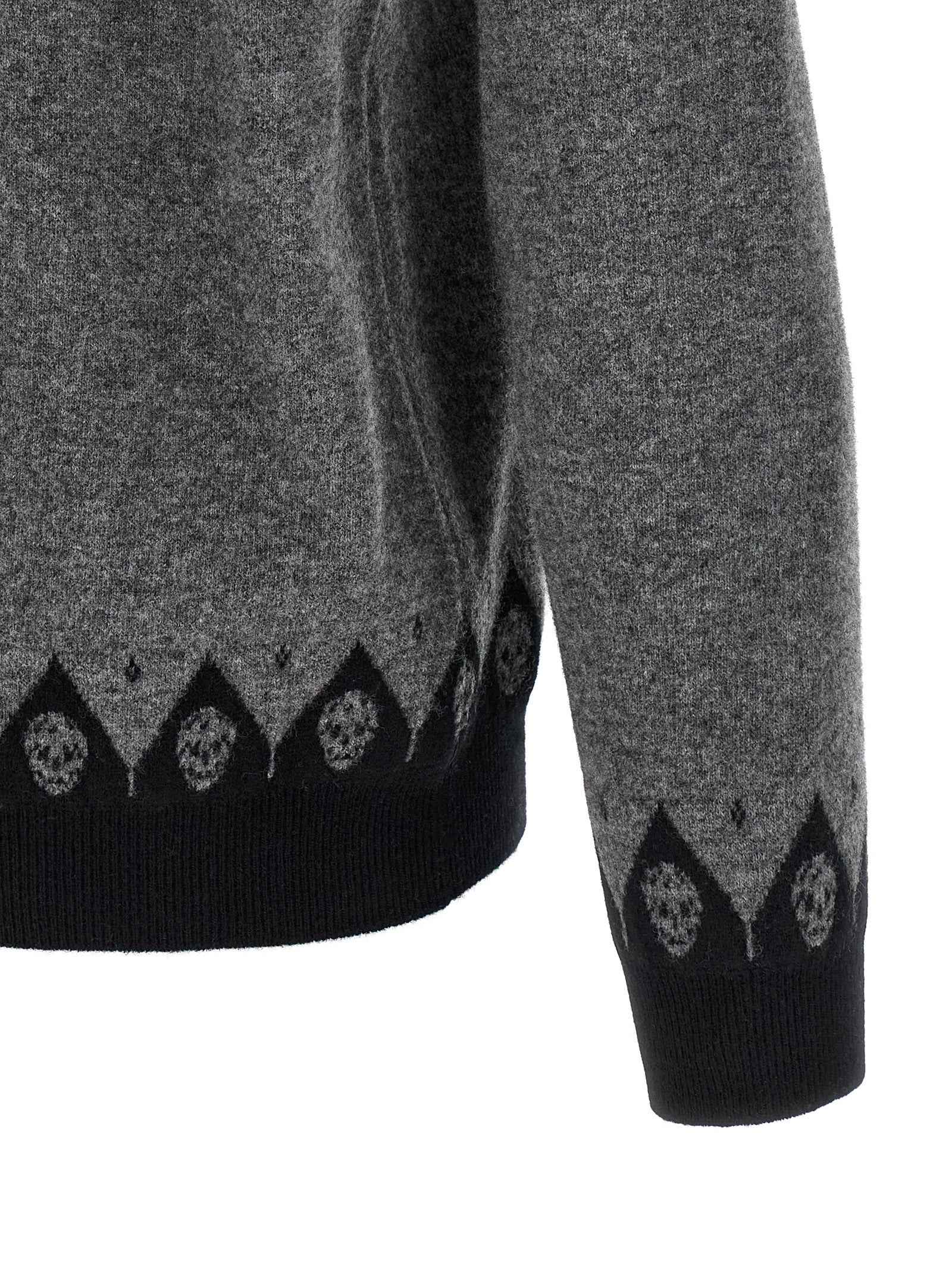 Gray Wool Cardigan