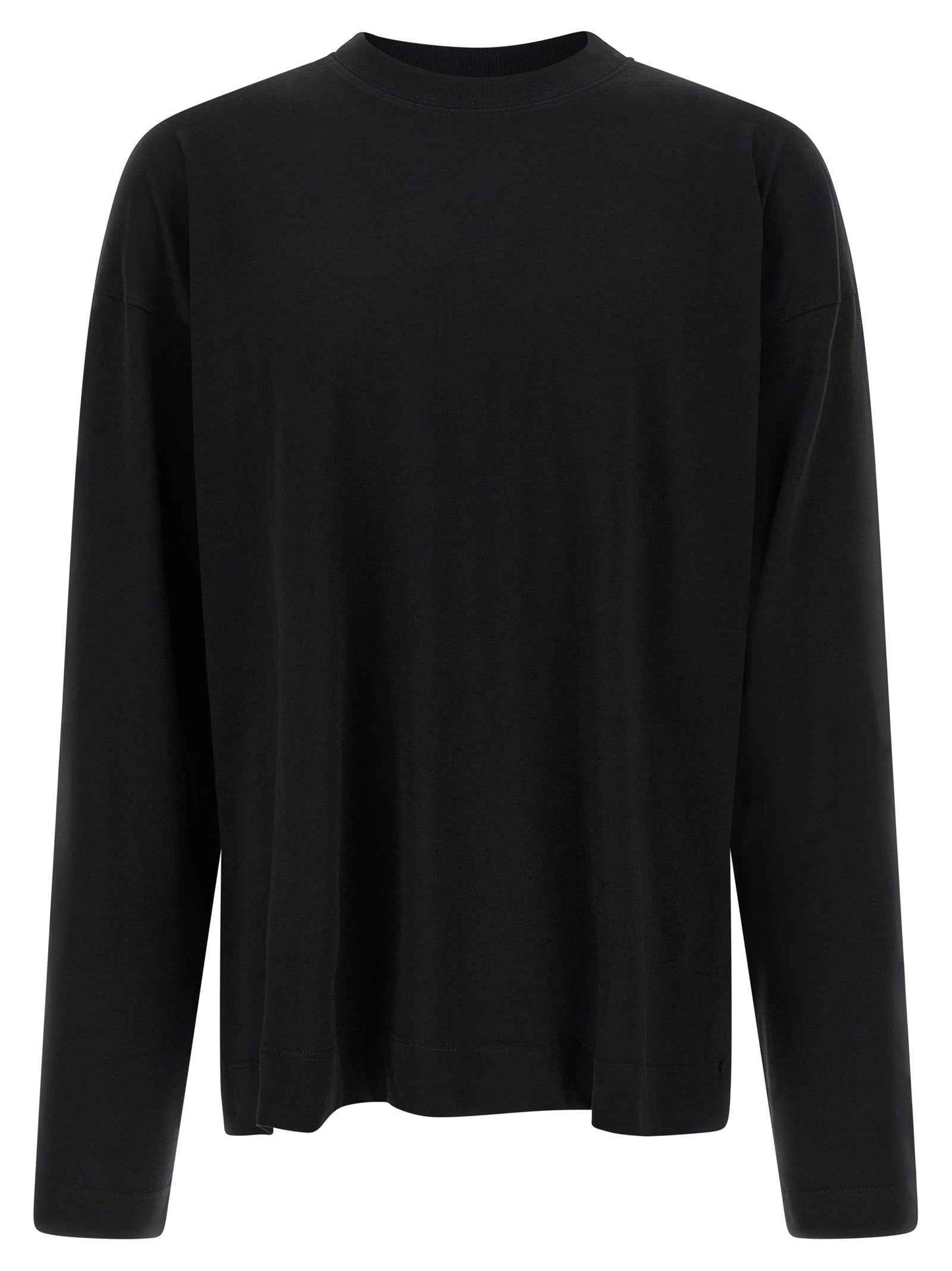 Black Cotton T-Shirt