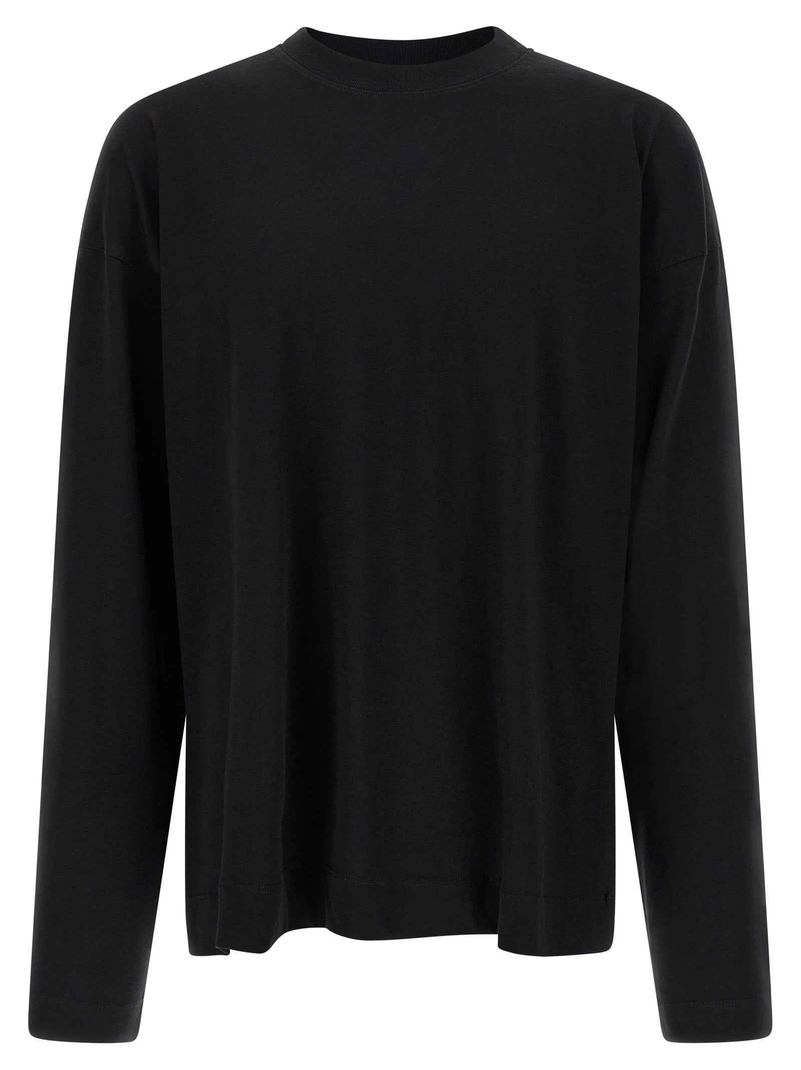 Black Cotton T-Shirt