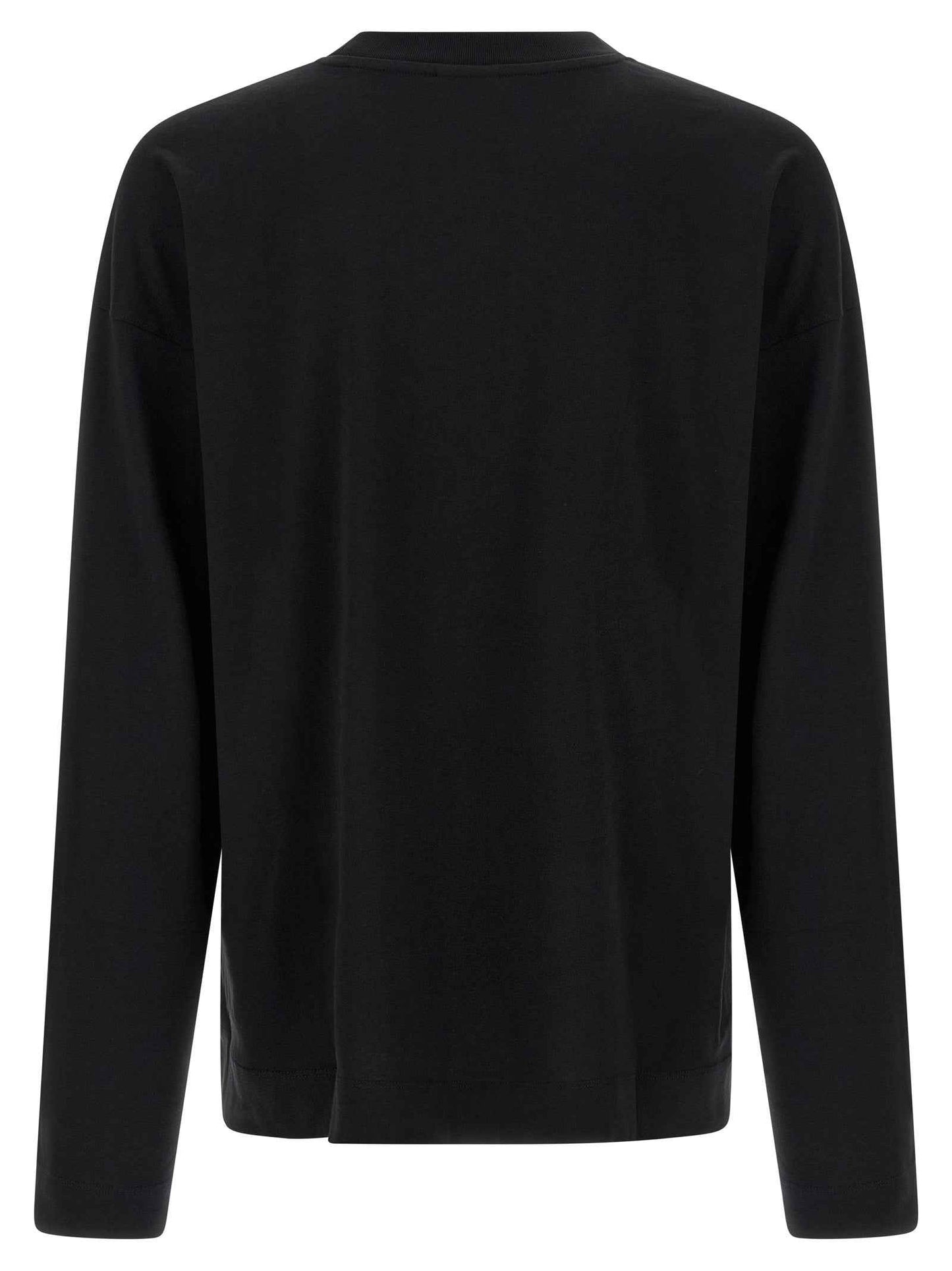 Black Cotton T-Shirt