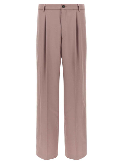 Multicolor Wool Dress Pants
