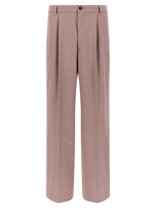 Multicolor Wool Dress Pants