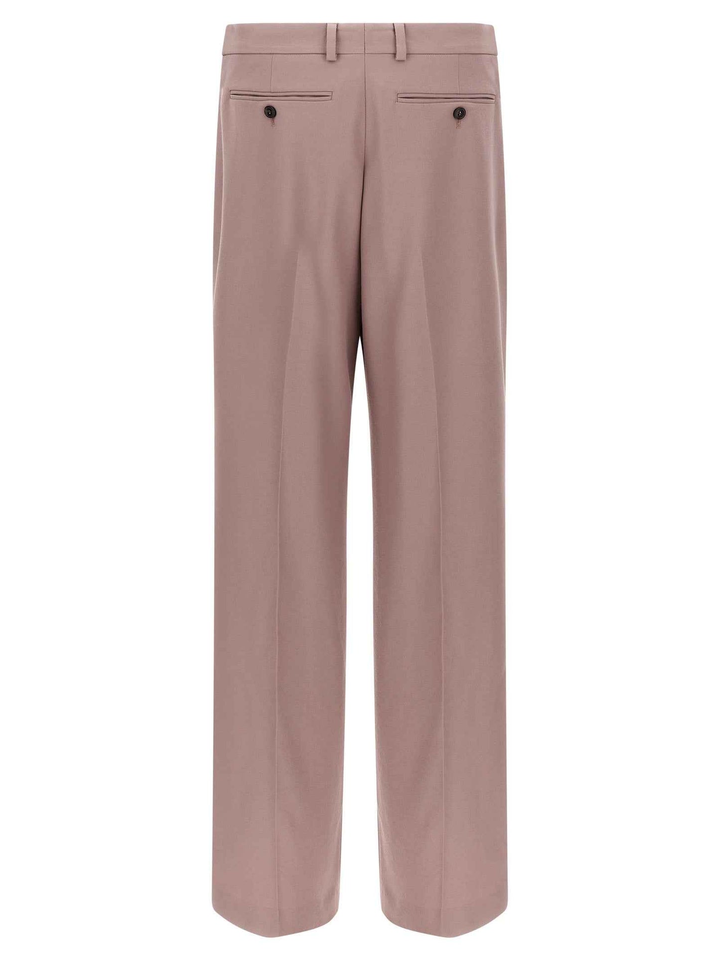 Multicolor Wool Dress Pants