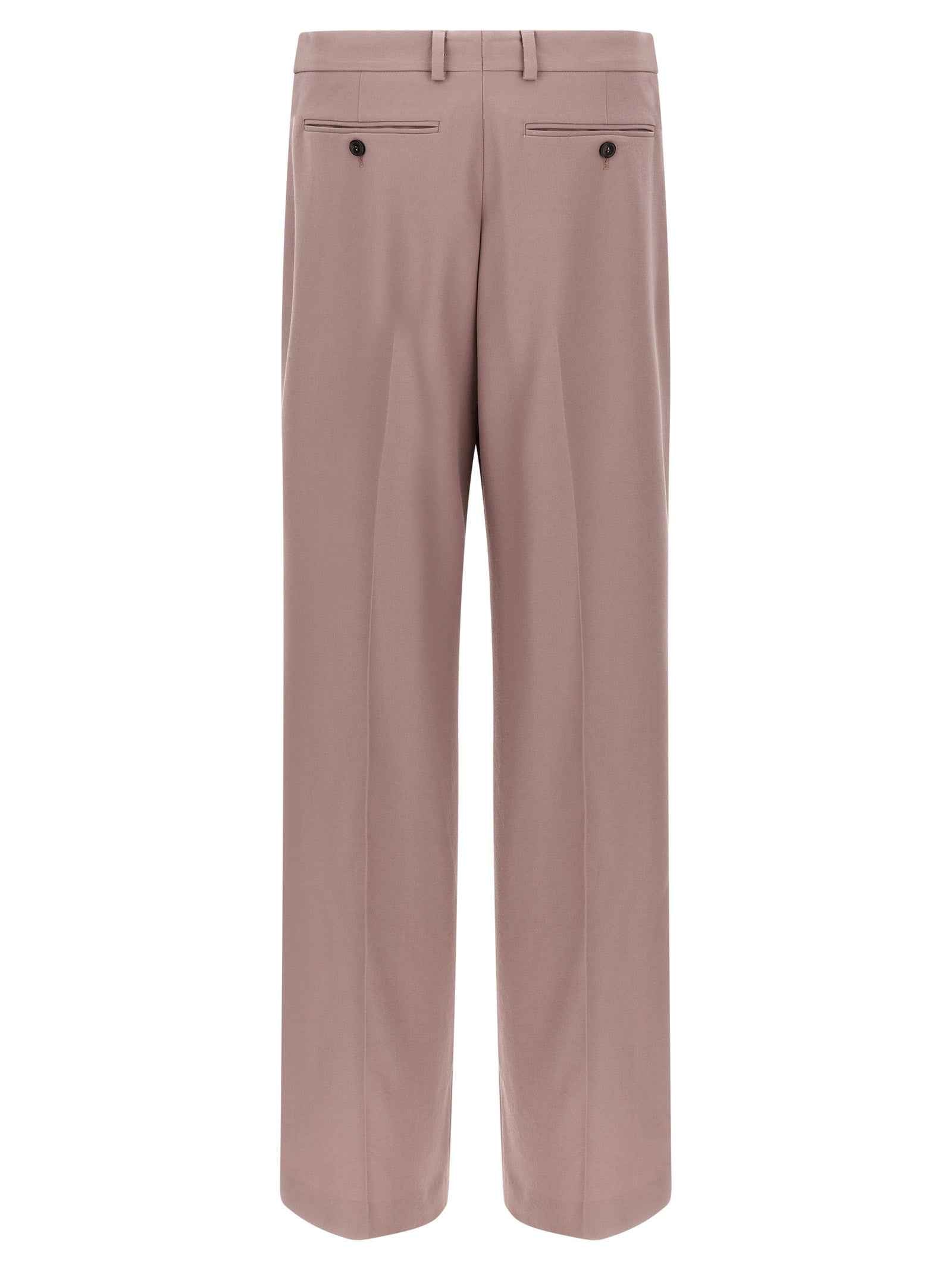 Multicolor Wool Dress Pants