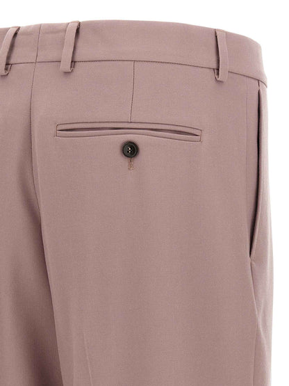 Multicolor Wool Dress Pants
