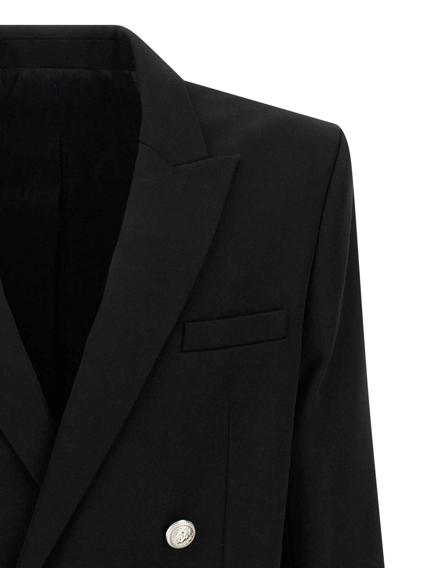 Black Virgin Wool Blazer