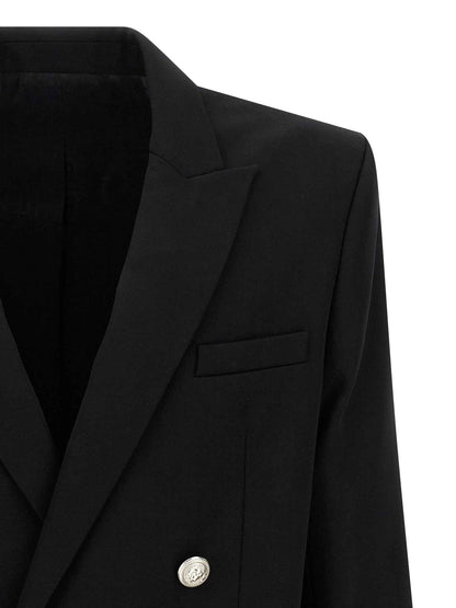 Black Virgin Wool Blazer