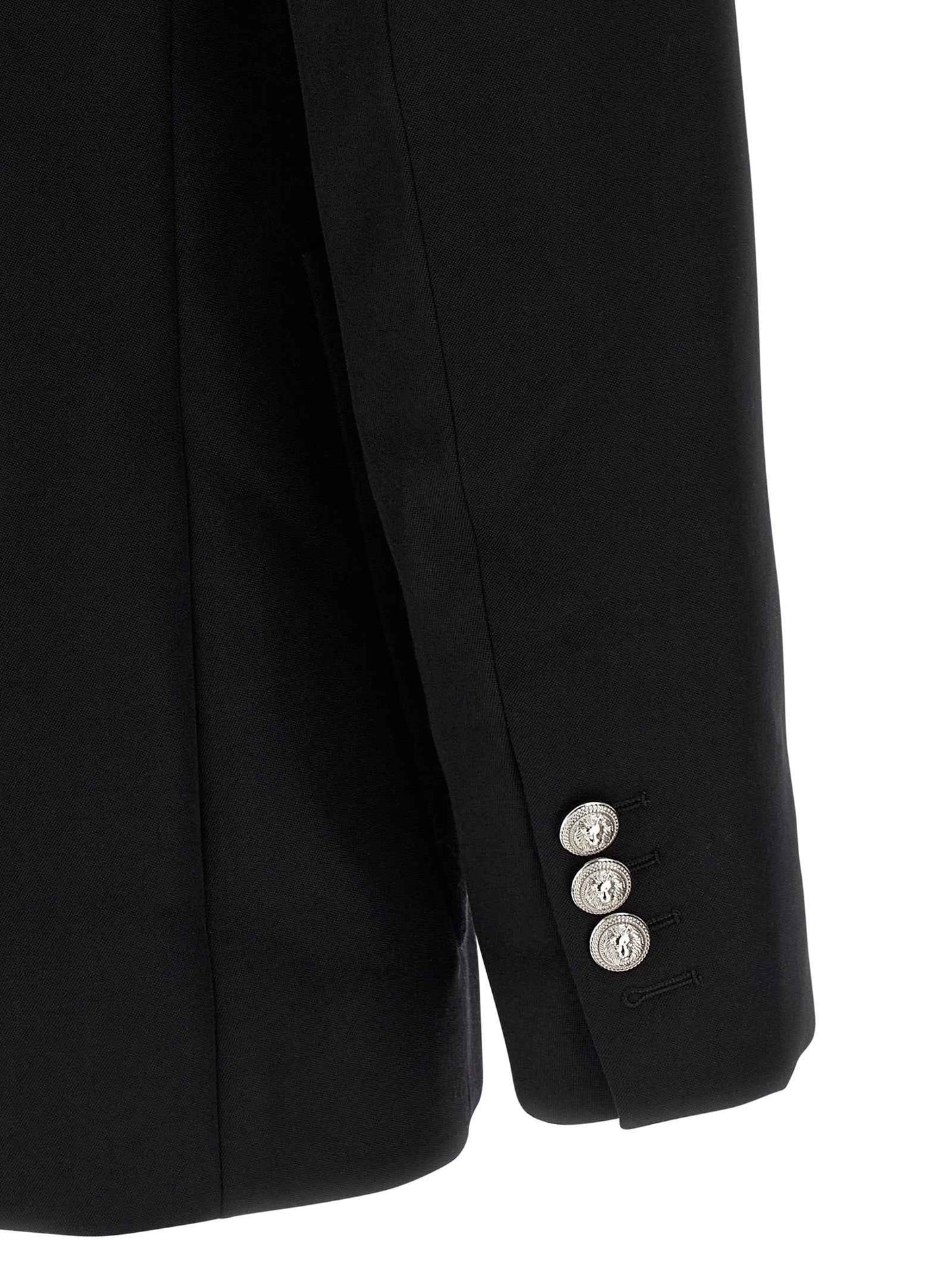 Black Virgin Wool Blazer