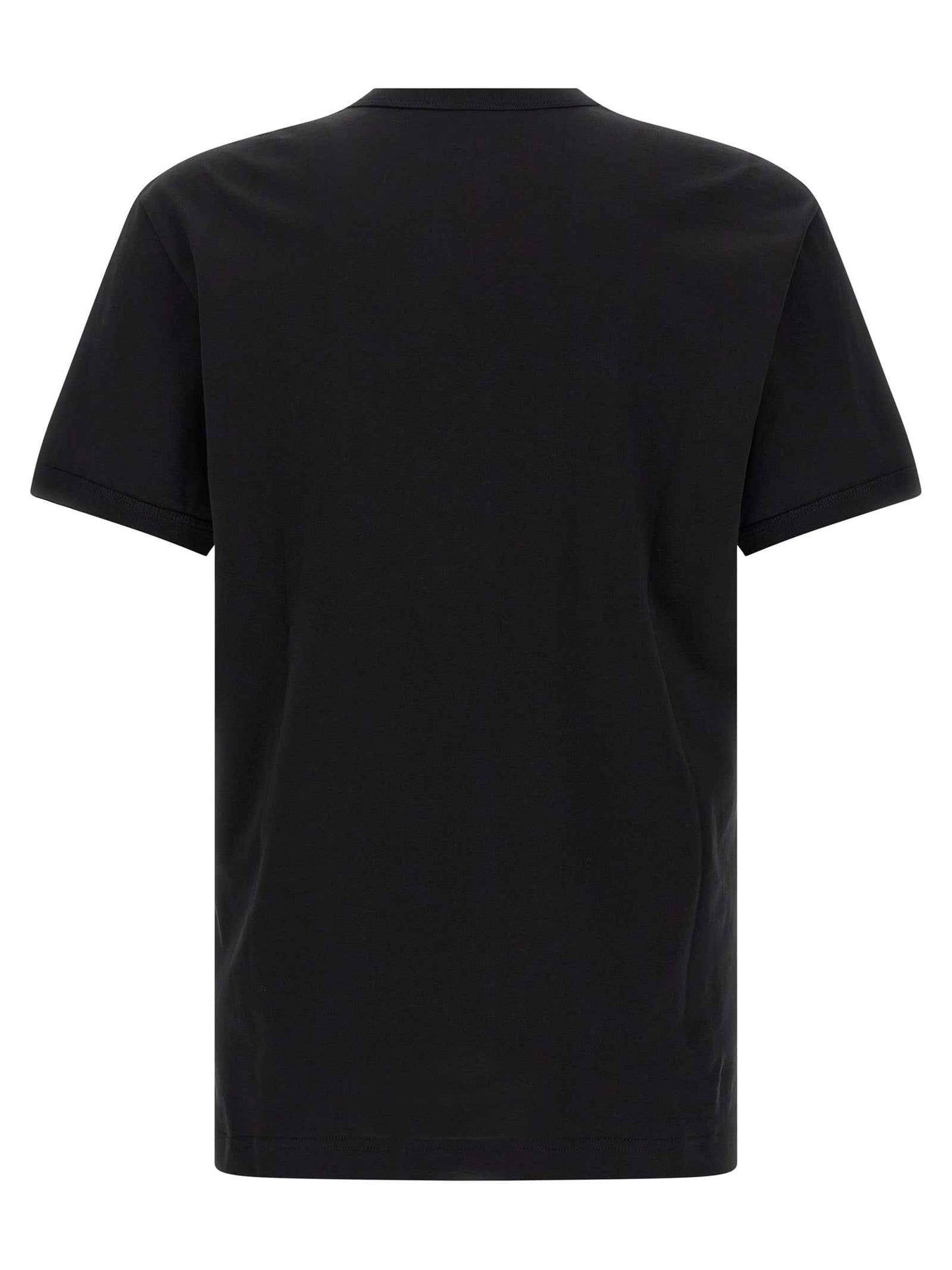 Black Cotton T-Shirt